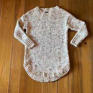 Space dyed chunky women's sweater XS